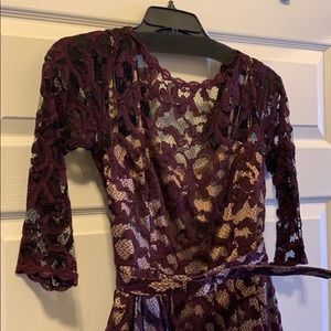 Vintage style lace cocktail dress